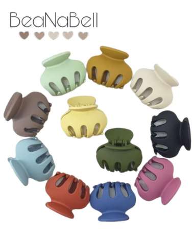 Jedai Doff Jumbo Jedai Rambut Wanita Jepit Rambut Doff Ukr 6cm Cakar 4 RANDOM