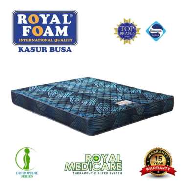 Kasur Busa Royal Foam Medicare (medicplus) Tebal 18cm 160 x 200 biru