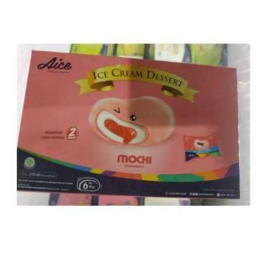 Promo Harga Aice Mochi Strawberry per 6 pcs 45 ml - Blibli