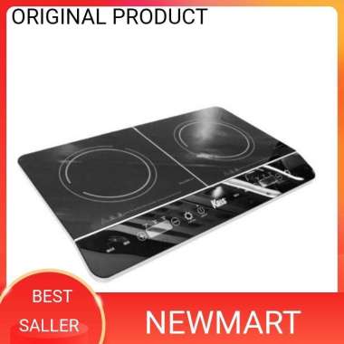 Kompor Induksi Kris 2 Tungku 3500 Watt - Hitam