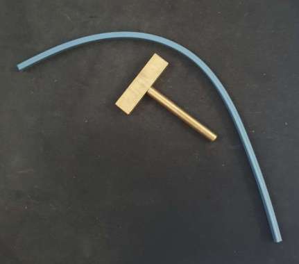 Mata Solder T T-Soldering Iron Plus Karet Untuk Pemasangan COF Manual