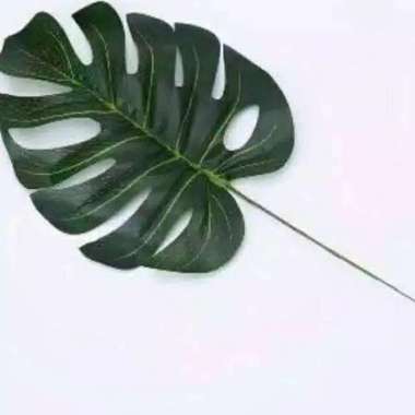 _ DAUN MONSTERA Artifisial-daun monstera pelastik