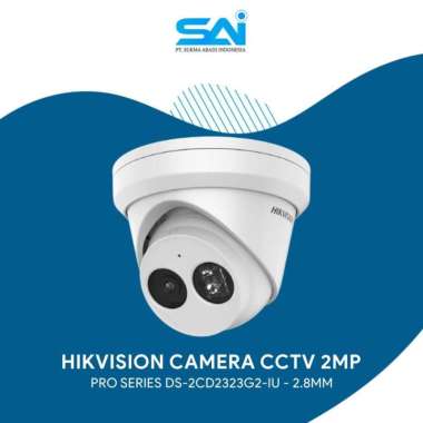 HIKVISION CAMERA CCTV 2MP PRO SERIES DS-2CD2323G2-IU 2.8MM
