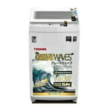 TOSHIBA AW-J800AN Mesin Cuci 1 Tabung 7 Kg otomatis