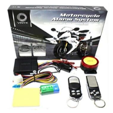 VINYX Alarm Motor Remote System Stater Jarak Jauh + Baterai Cadangan