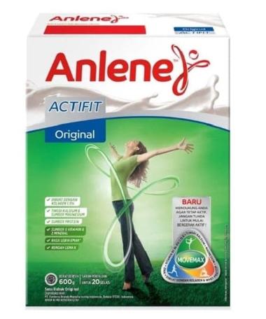 Promo Harga Anlene Actifit Susu High Calcium Original 600 gr - Blibli