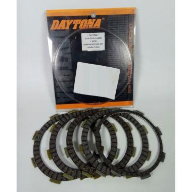 Kampas Kopling Motor Daytona Set for Honda Tiger Black