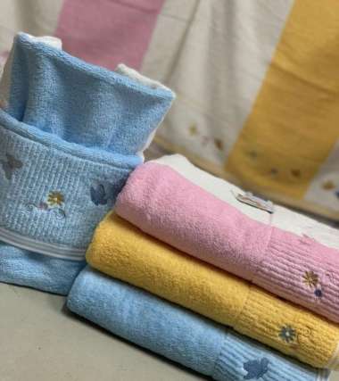 handuk terry palmer 70x140 bordir kupu-kupu