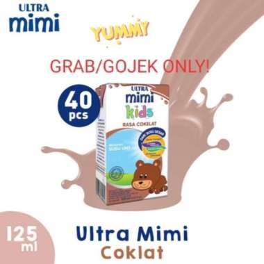 Promo Harga Ultra Mimi Susu UHT Cokelat 125 ml - Blibli
