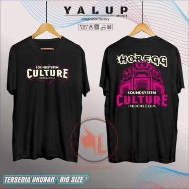 Kaos Sound System Miniature Mode Horeg BIG SIZE S M L XL XXL XXXL 4XL 5XL Baju Over Size Jumbo Audio
