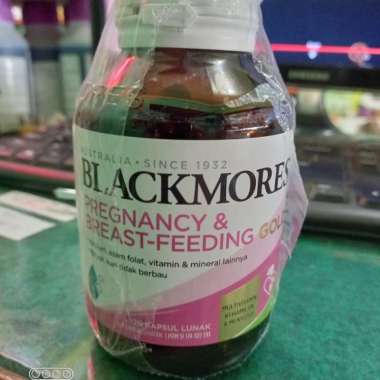 BLACKMORES Pregnancy and Breastfeeding Gold 120 Capsules AUSTRALIA Breast Feeding Capsule Aussie Aus