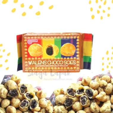 Wallen Choco Soes Nissin Sus Kering Coklat 100gr