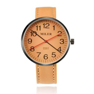 Jual Kingnuos Fashion Waterproof Quartz Watch With Leather Strap For Men Women Couples Online Desember 2020 Blibli