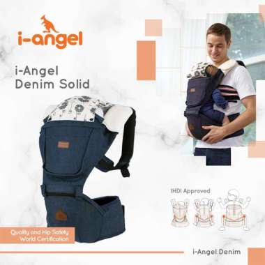 i-Angel Gendongan Bayi / i-Angel Denim - Gendongan bayi DENIM SOLID