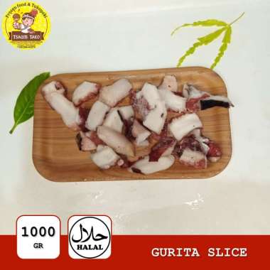Tsaqib Tako Leg Boiled Cut Octopus Makanan Beku [1 kg]