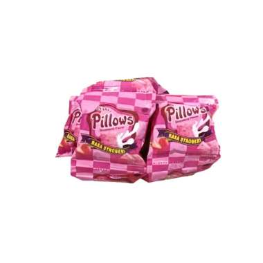 Wafer pillow Oishi Snack 8gr ( 1 Pack 20 Pcs) Rasa Strawberry