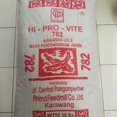 Pakan Makanan ikan lele nila gurame Pelet Hi provit 782 repack 1 Kg