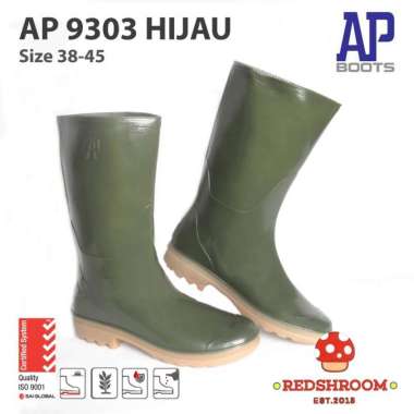 Sepatu Boot Tinggi AP Boots AP 9303 sepatu JUMBO EXTRA LARGE 43