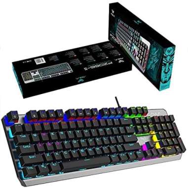 Keyboard Gaming AULA F2066 II Mechanical RGB Rainbow LED