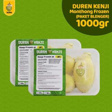 Kenji Duren Montong | Paket Blenger (2 box Duren Monthong Kenji Frozen 500 gram) | 100% Manis & Legi
