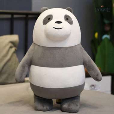 Boneka Beruang Panda We Bear Bares Miniso Kecil Imut Lucu Tidur