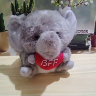 Boneka Gajah Lucu Multicolor