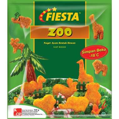 Promo Harga Fiesta Naget Zoo 500 gr - Blibli