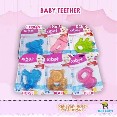 BABY WATER TEETHER TEETHER MAINAN GIGITAN BAYI SNI ELEPHANT