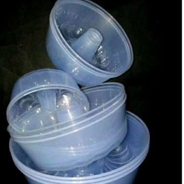 Cetakan Puding Plastik / Cetakan Agar Transparan / Cetakan Bolu Dll Diameter 22cm
