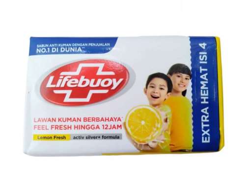 Sabun mandi batang Lifebuoy 100 Gr KUNING