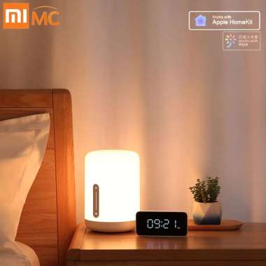 Xiaomi Mijia Bedside Lamp 2 Lampu Tidur LED RGB Bluetooth WiFi Touch Control - MJCTD02YLPACKAGE CONT
