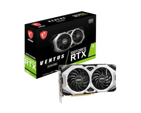 VGA MSI Geforce RTX 2060 6GB Ventus GP OC - 6 GB DDR6