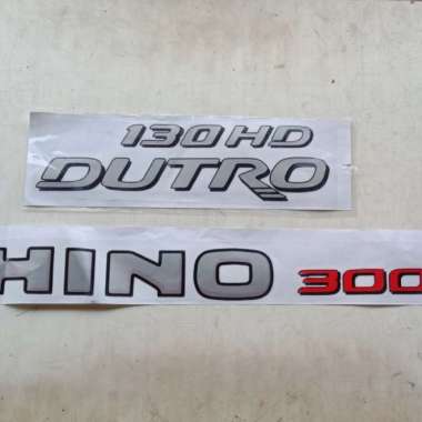 stiker Hino 300 dan Dutro 130HD Multicolor