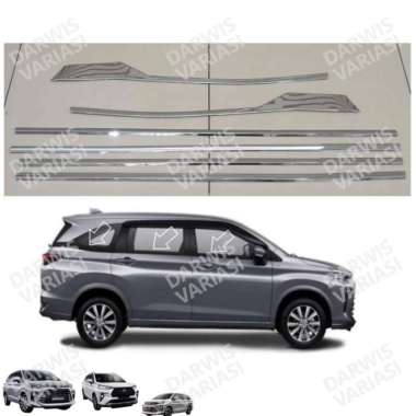List Kaca Samping Avanza Xenia Veloz 2022 UP Chrome - - Multicolor -
