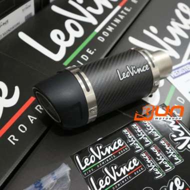 Silencer Leovince Gp Corsa evo Carbon SHORT ORIGINAL Multicolor