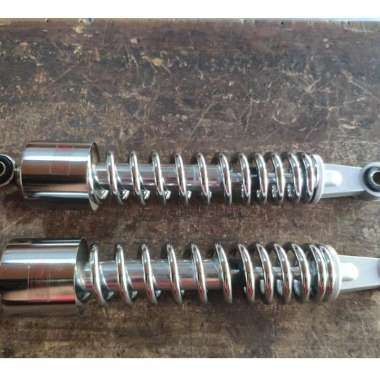 Shock Belakang Suzuki A100 A10 AX Japan High Quality Chrome