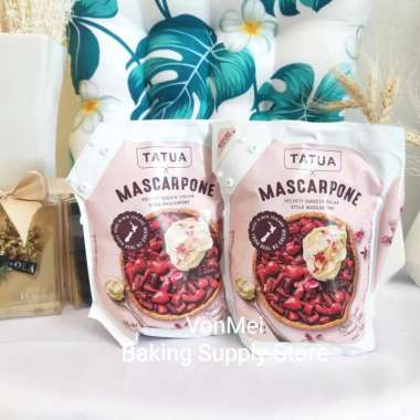 TATUA Keju Mascarpone Cheese Tatua Wangi Enak 500 gr Mascarpon