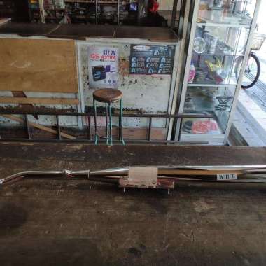 Knalpot Honda Win Old New Original Honda Japan Chrome