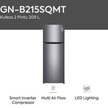 LG LEMARI ES 2 PINTU GN B 215 SQMT