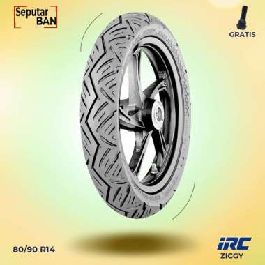 PROMO Ban Motor Matic // IRC ZIGGY 80/90-14 Tubeless