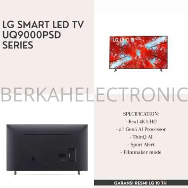 LG TV 55 INCH SMART LED TV 55UQ9000PSD