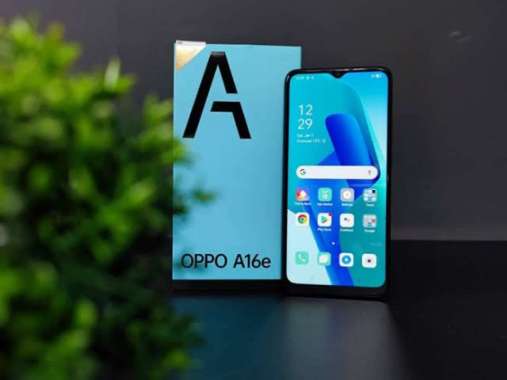 Oppo a16e Ram 3/32 GB Garansi Resmi