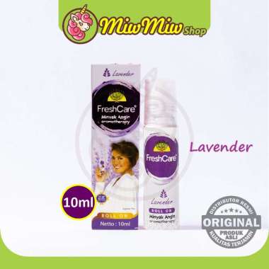Fresh Care Roll On 10 ml (FreshCare Minyak Angin Aromatherapy) - Ungu (Lavender)