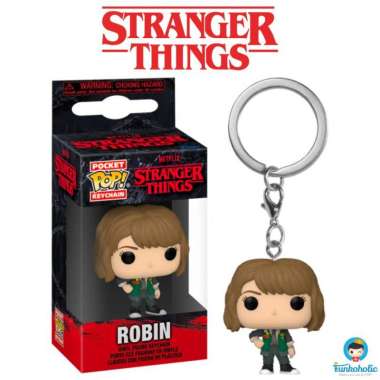 Funko Pocket POP! Keychain Stranger Things Season 4 Robin Family Video