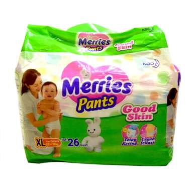 Promo Harga Merries Pants Good Skin XL26 26 pcs - Blibli