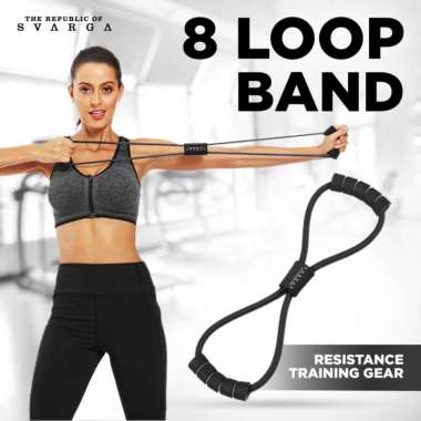 Svarga 8 Loop Band | Figure 8 Resistance Band | Gym & Fitness