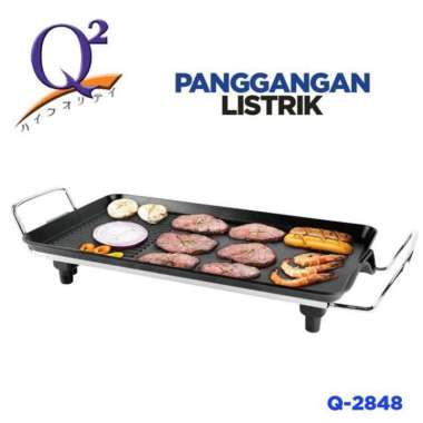 PEMANGGANG ELEKTRIK PANGGANGAN LISTRIK BBQ ELECTRIC GRILL PAN Q2 2848