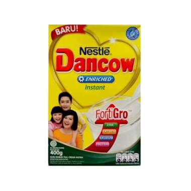 Promo Harga Dancow FortiGro Susu Bubuk Instant 400 gr - Blibli