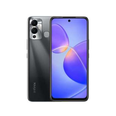 Infinix Hot 12 Play NFC Smartphone [ 4GB/64GB ] Garansi Resmi Racing Black