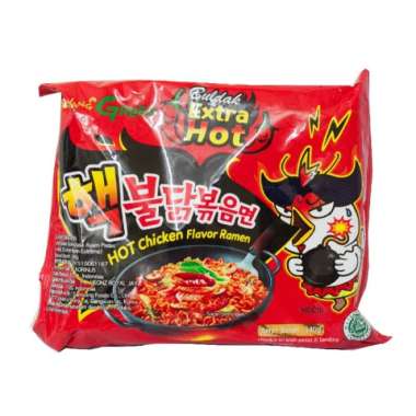 Promo Harga Samyang Hot Chicken Ramen Extra Hot 140 gr - Blibli